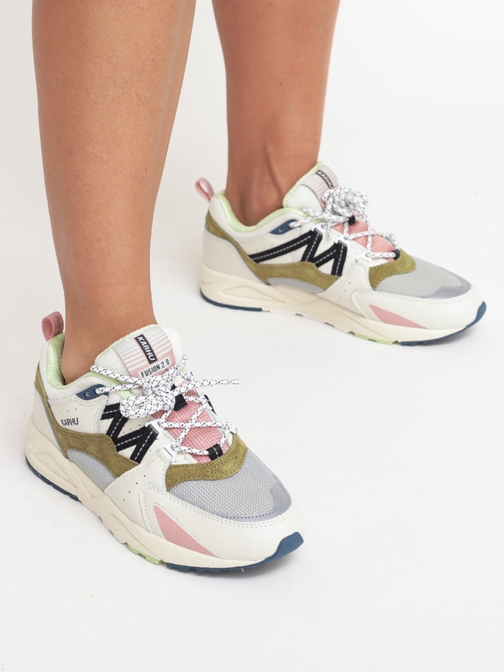 J.Crew Karhu Fusion 2.0 Lily White/Green Moss